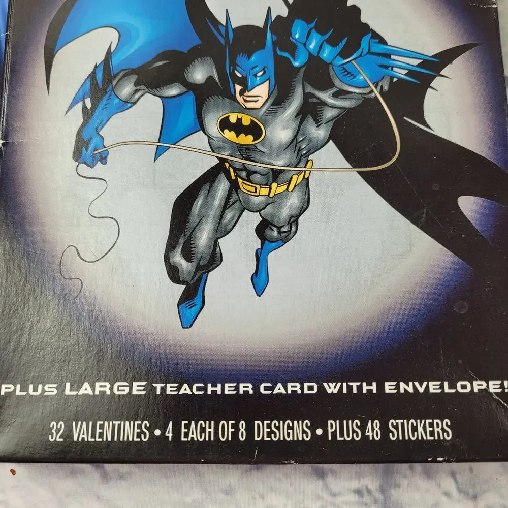 Vintage Unopened Batman Hallmark Valentines BOX HAS ISSUES